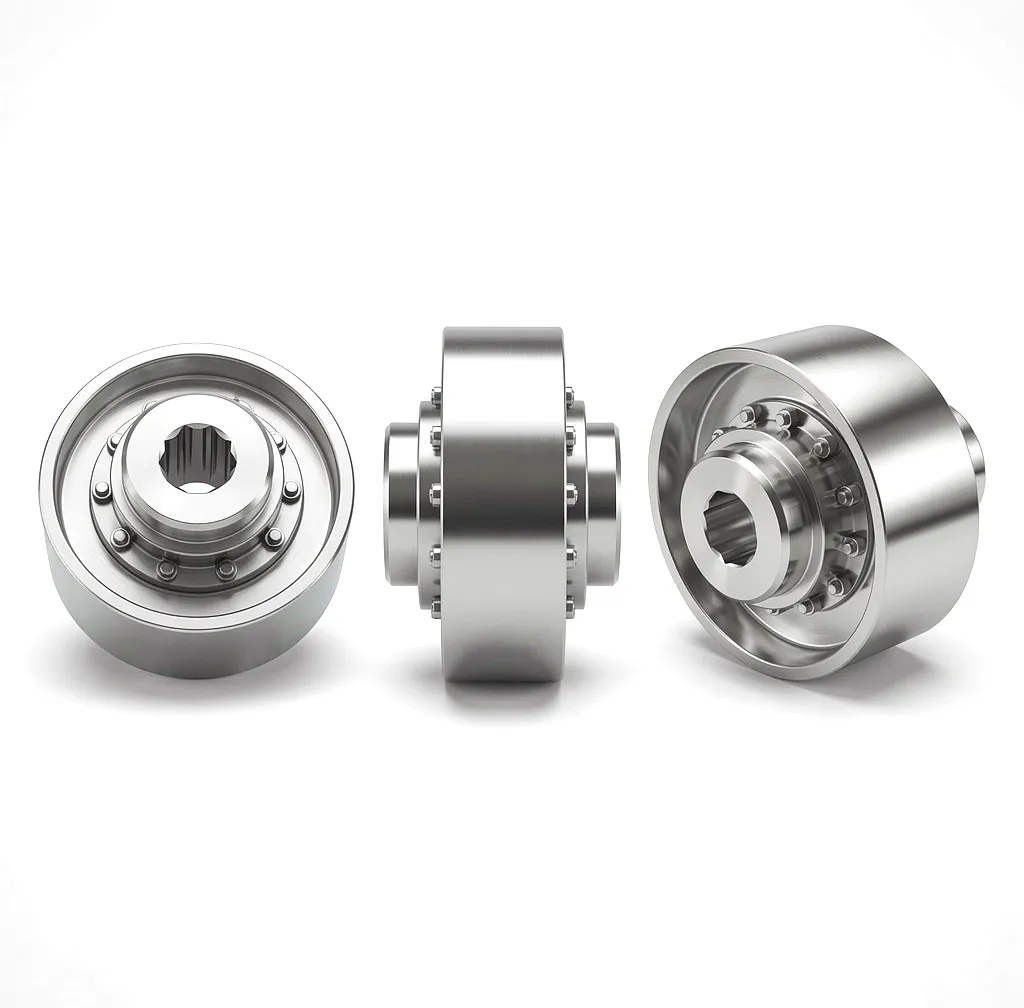 NGCL Series Drum Shape Gear Coupling Front View