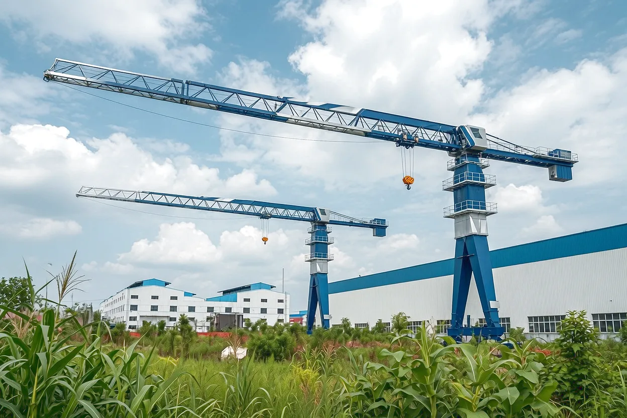 Industrial crane drive system gear coupling application