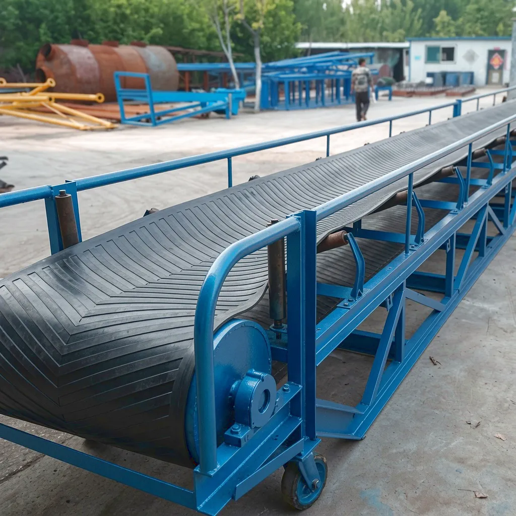 Belt conveyor drive coupling on-site