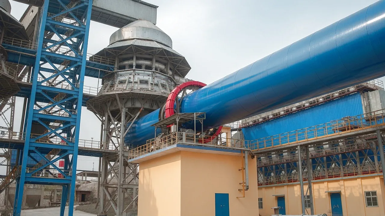 Gear coupling cement plant application scene